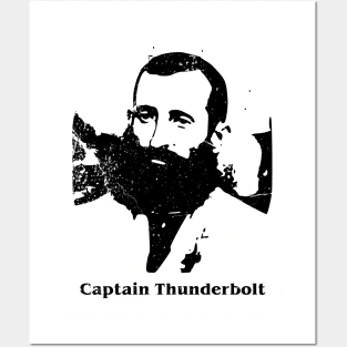 Captain Thunderbolt (distressed) Posters and Art